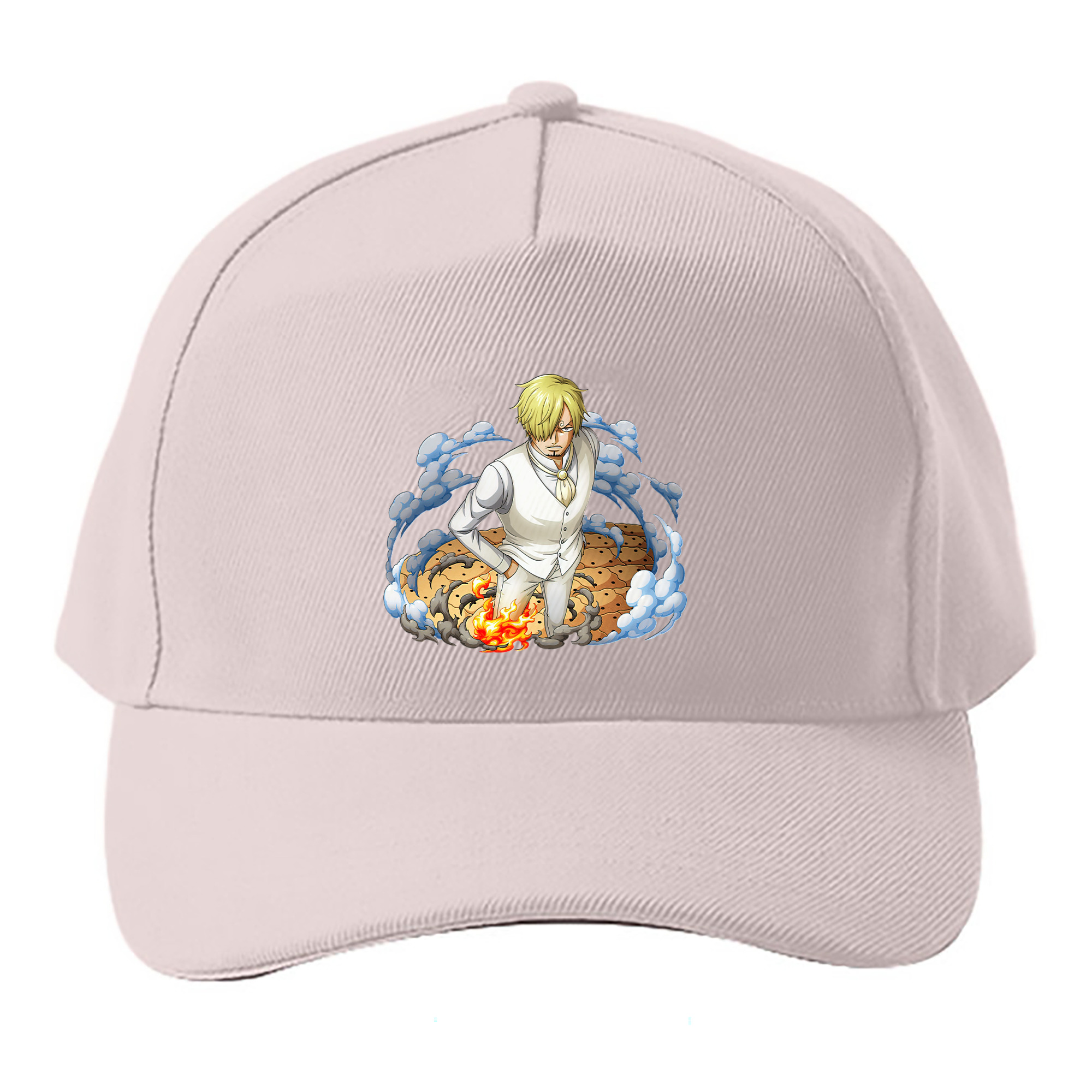 （画像用） ワンピース サンジ ONE PIECE Sanji ベースボールキャップ 綿100％ 男女兼用 帽子 スポーツ
